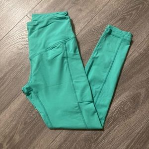 Small born primitive turquoise leggings